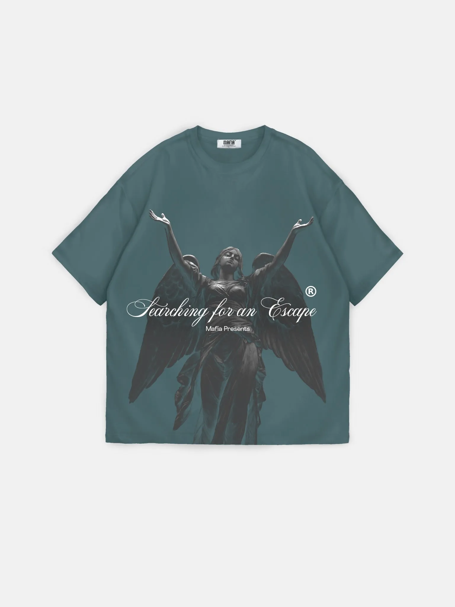 Oversize Escape T-shirt - Petrol