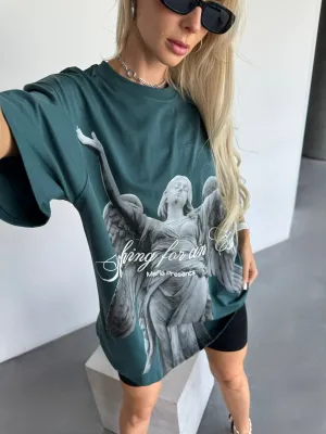 Oversize Escape T-shirt - Petrol