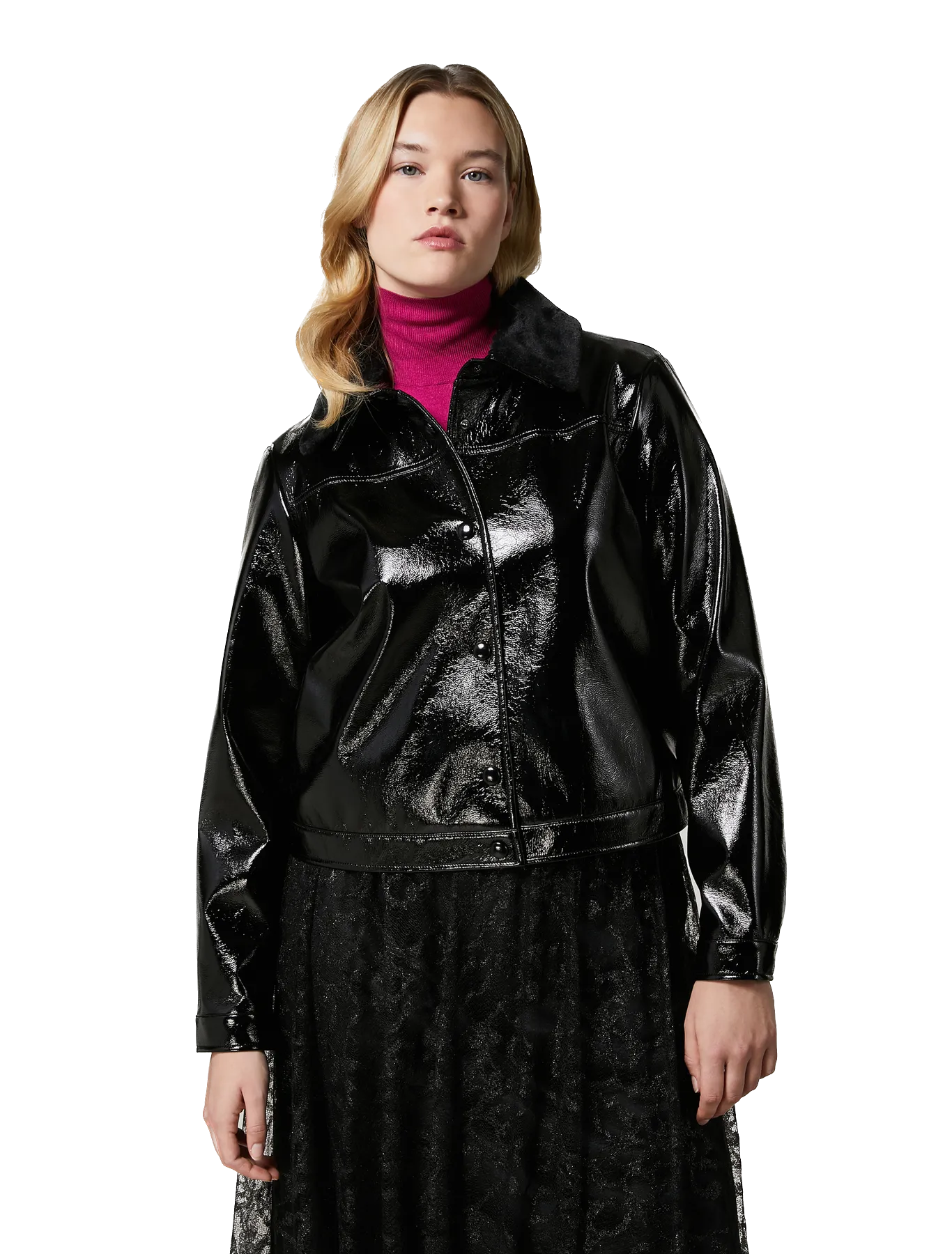 PER-1043063 CAFF BLACK JACKET