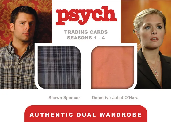 Psych Trading Cards Seasons 1-4