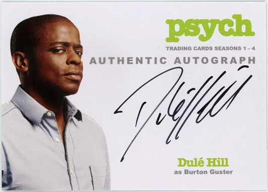 Psych Trading Cards Seasons 1-4