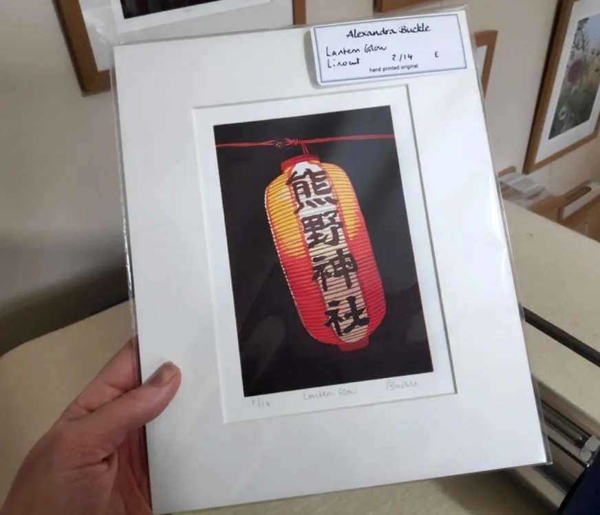 "Lantern Glow" print by Alexandra Buckle