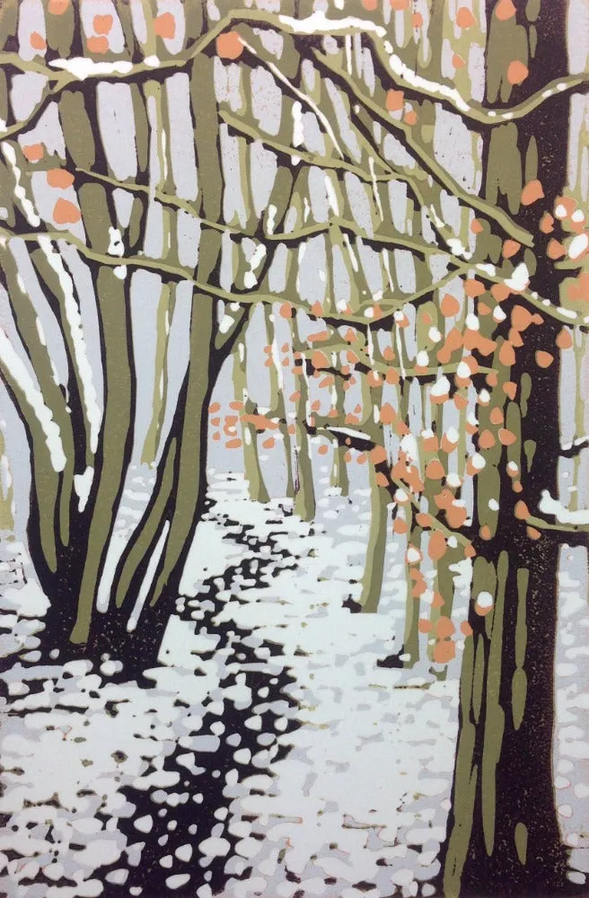 "Snowy Beeches" by Alexandra Buckle