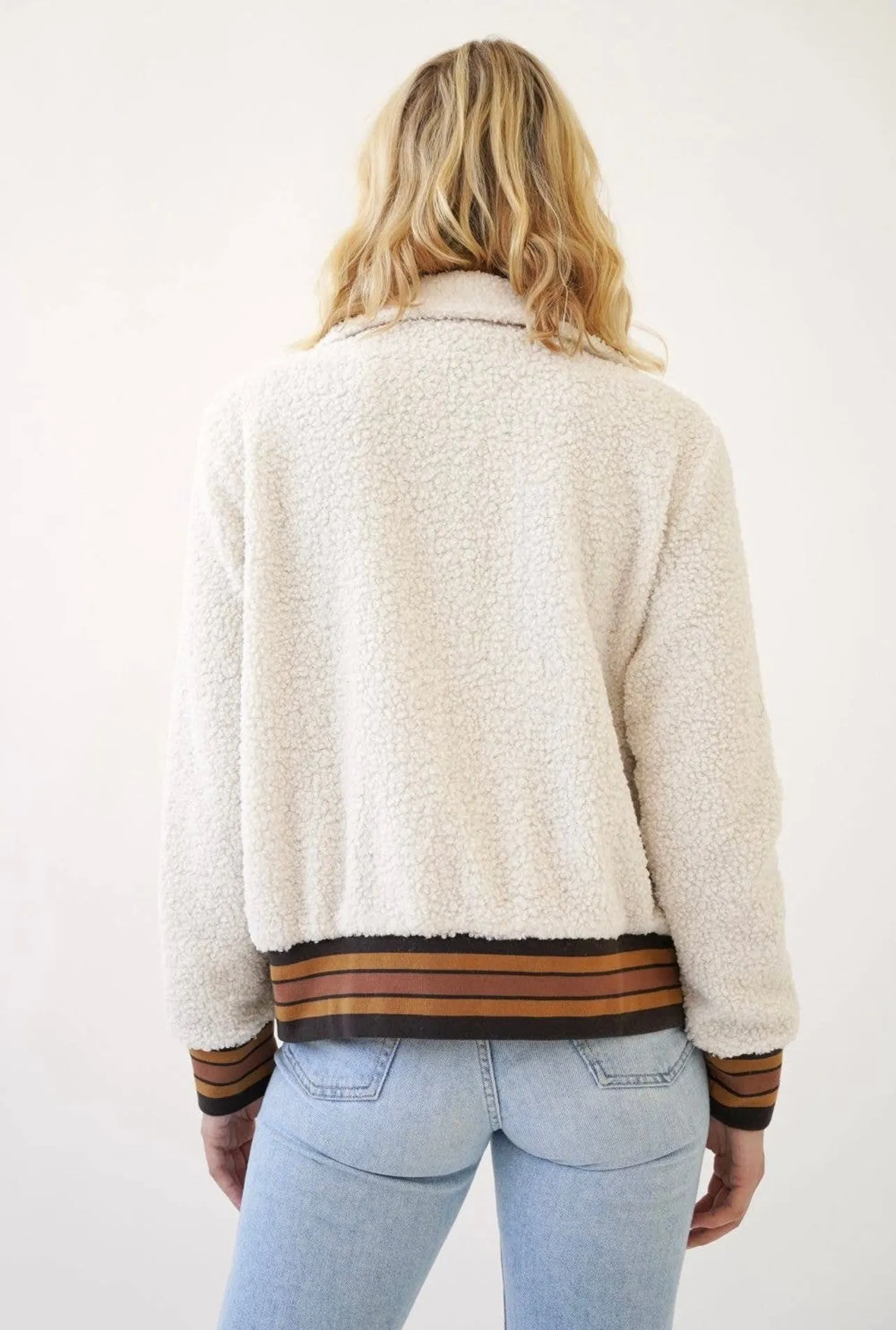 Racing Stripes Teddy Jacket