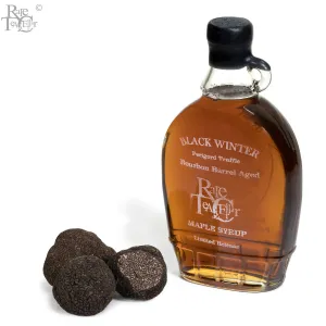 RTC & Burton's Maplewood Farm Limited Edition Black Winter Perigord Truffle Maple Syrup