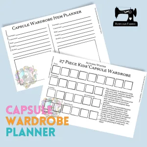 Rubyjam Fabric Capsule Planner - Autumn/Winter - Adult Version