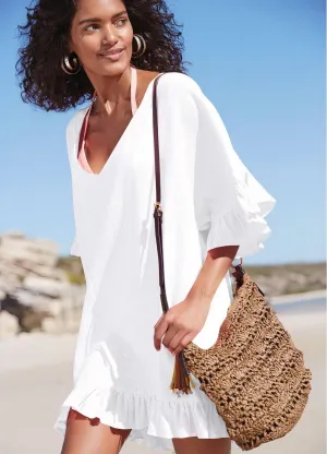 Ruffle Cover-Up