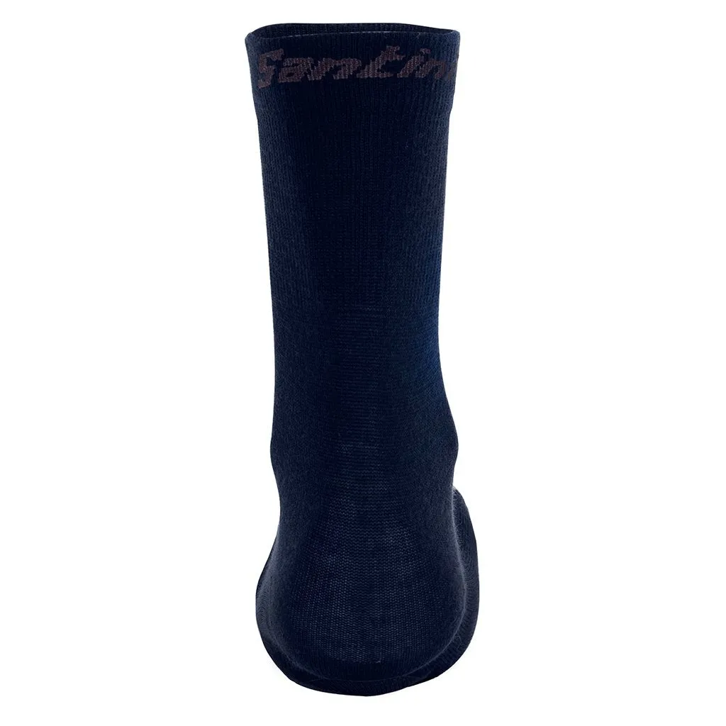 Santini Wool Socks - Nautica Blue