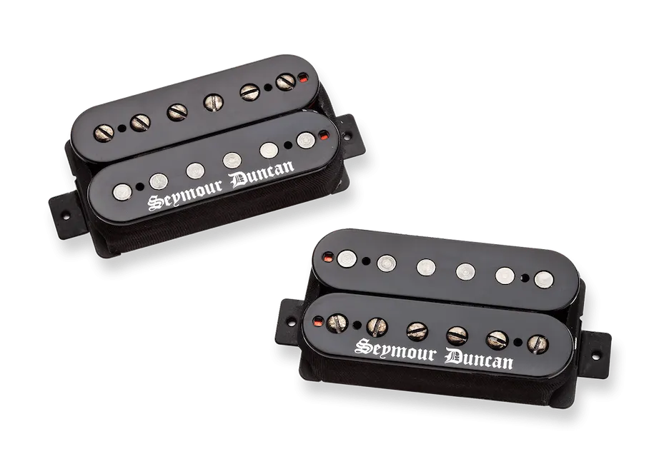 Seymour Duncan Black Winter High Output Humbucker Set - Black