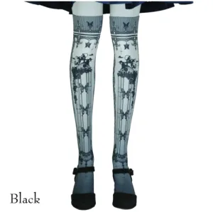 【Sheglit】シェグリット　Caged Ulysses Over Knee　ブラック