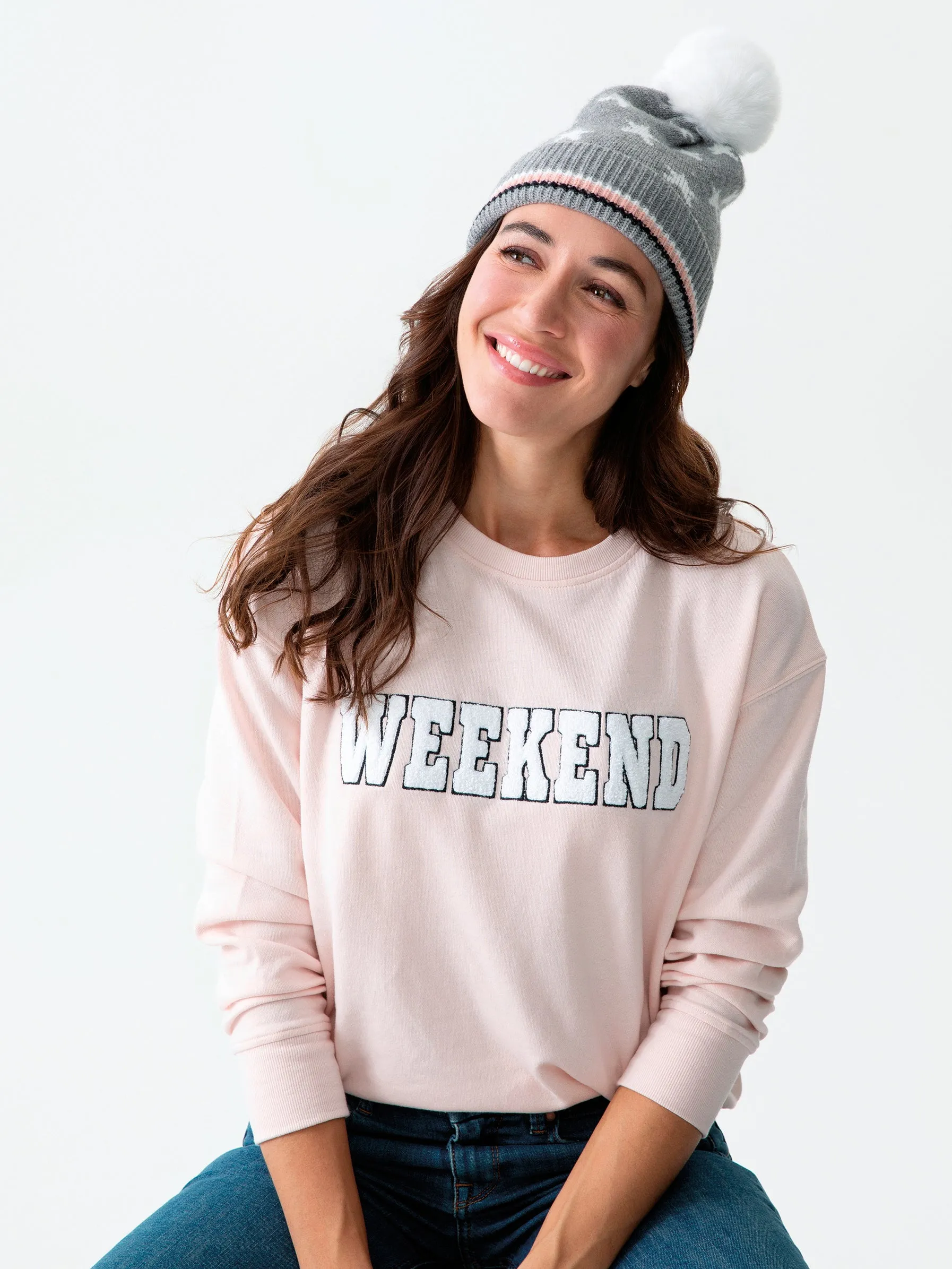 Shiraleah Stella Beanie, Grey