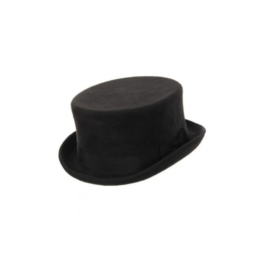 Short Top Hat Black