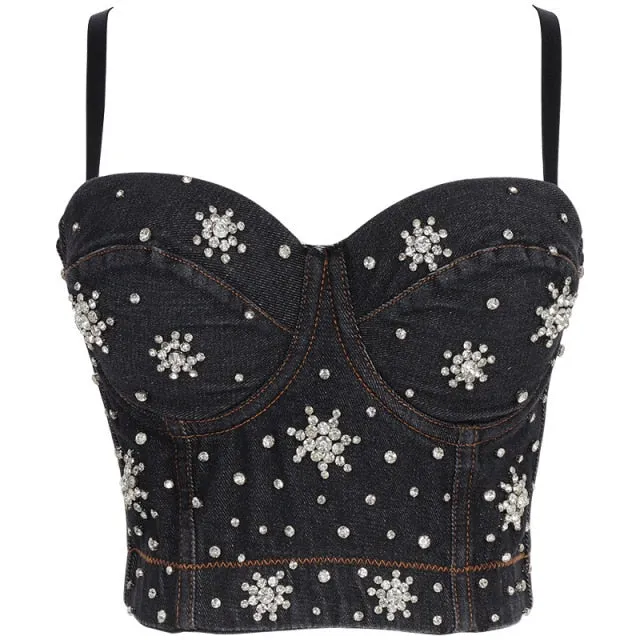 Snowflakes Bustier