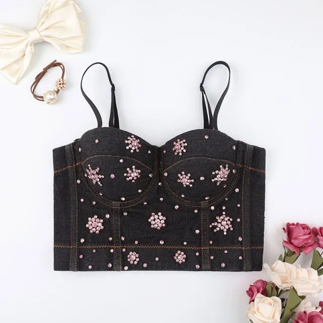 Snowflakes Bustier