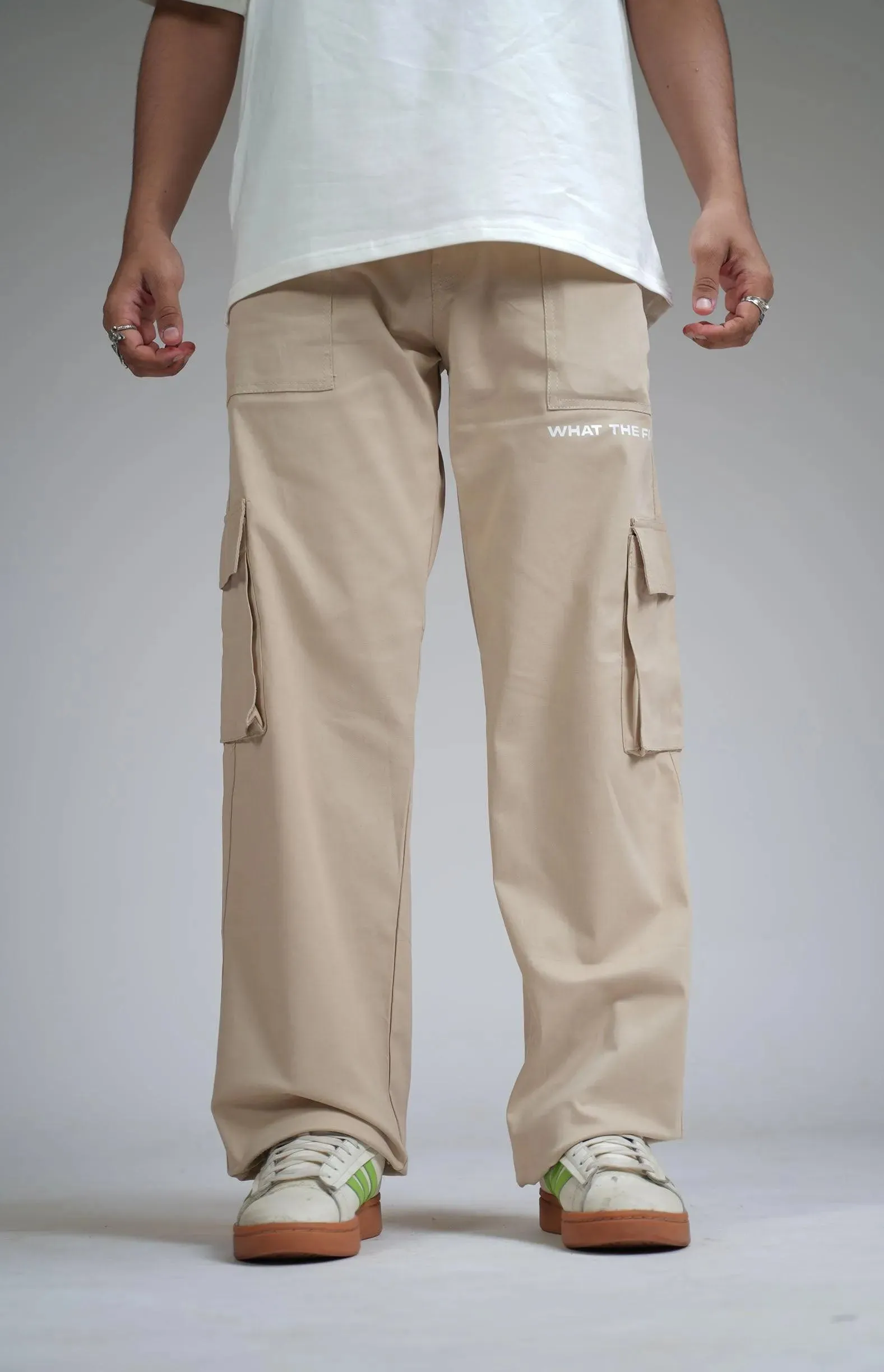 SOLID BEIGE Unisex Cargo