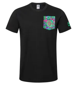 Stake F1 Kick Sauber Men's Special Edition Valtteri Bottas "Keep Things Weird" Austin GP T-Shirt- Black/White