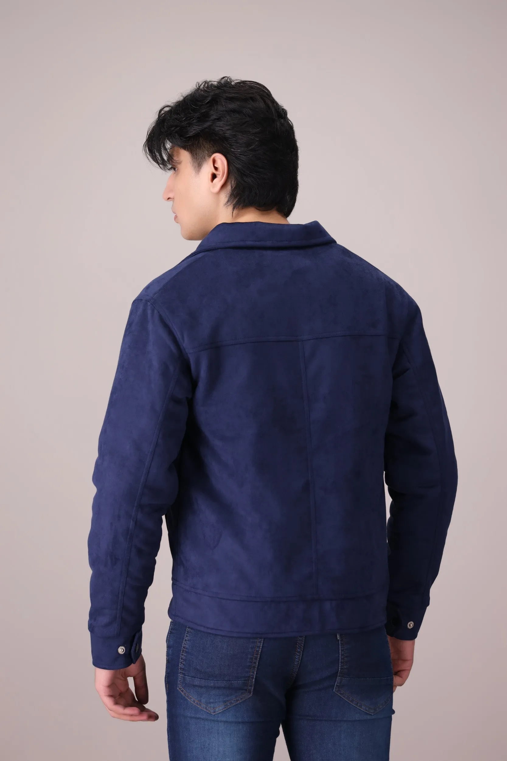 SUEDE BIKER JACKET