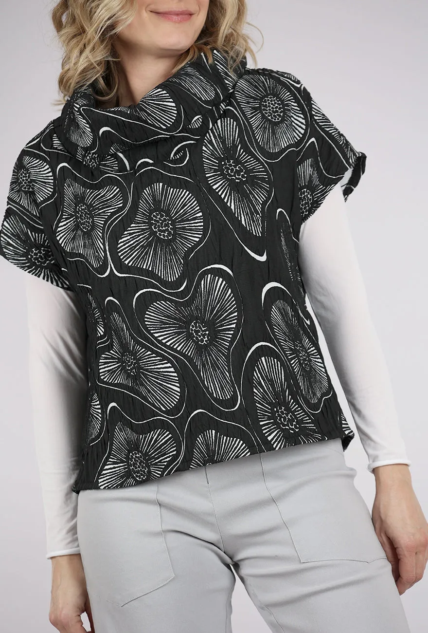 Suki Top, Black Lotus
