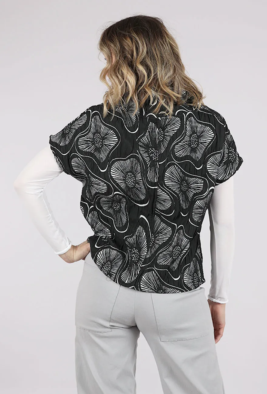 Suki Top, Black Lotus