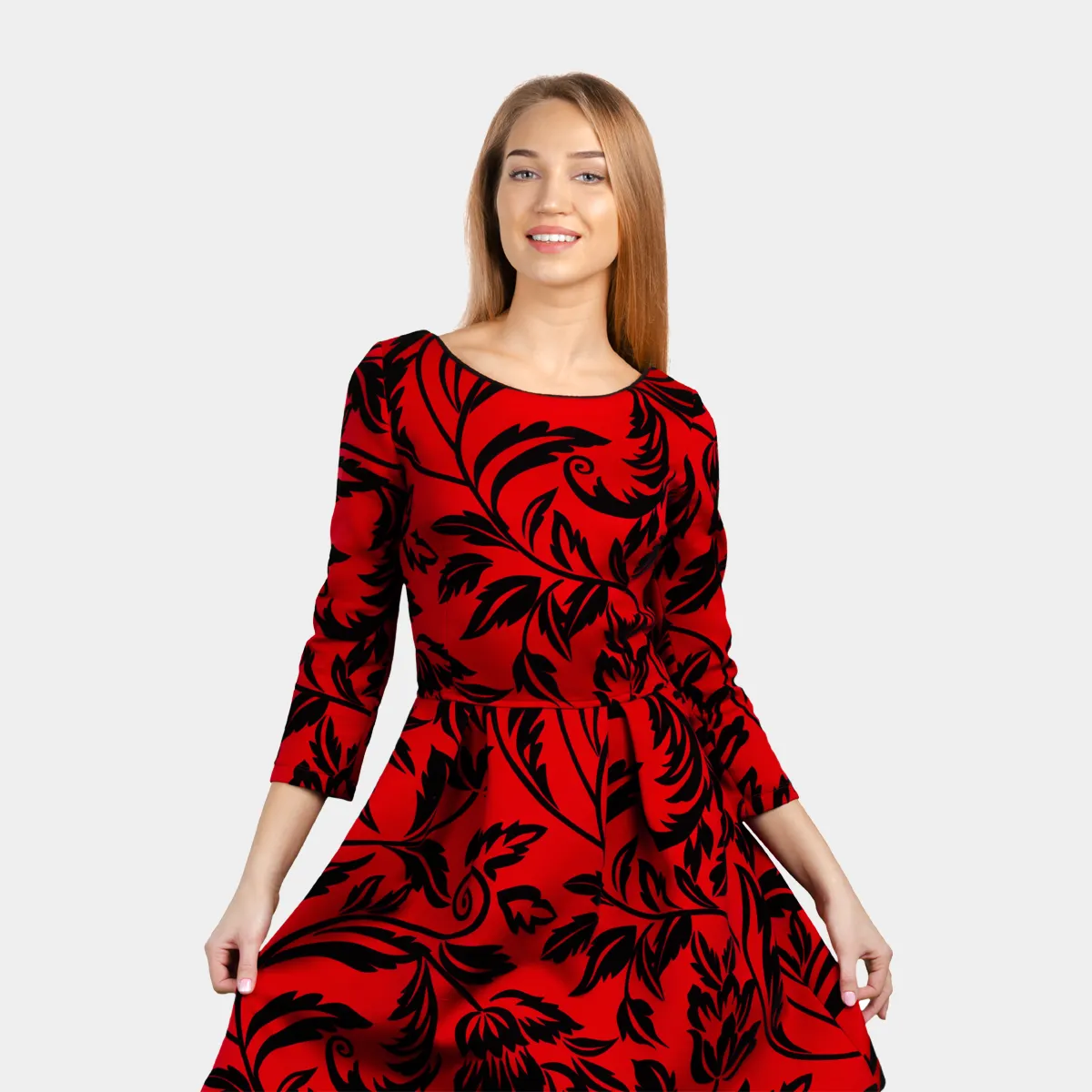 Sunflower Fields Wrap Dress