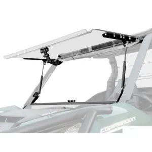 SuperATV Can-Am Maverick Trail Scratch-Resistant Flip Windshield