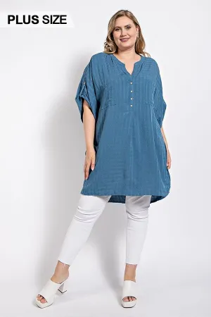Texture Woven Tunic