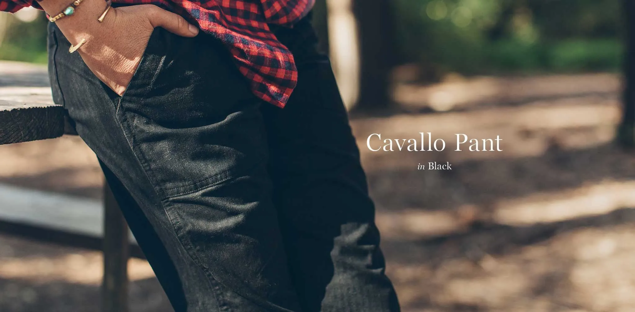 The Cavallo Pant in Black