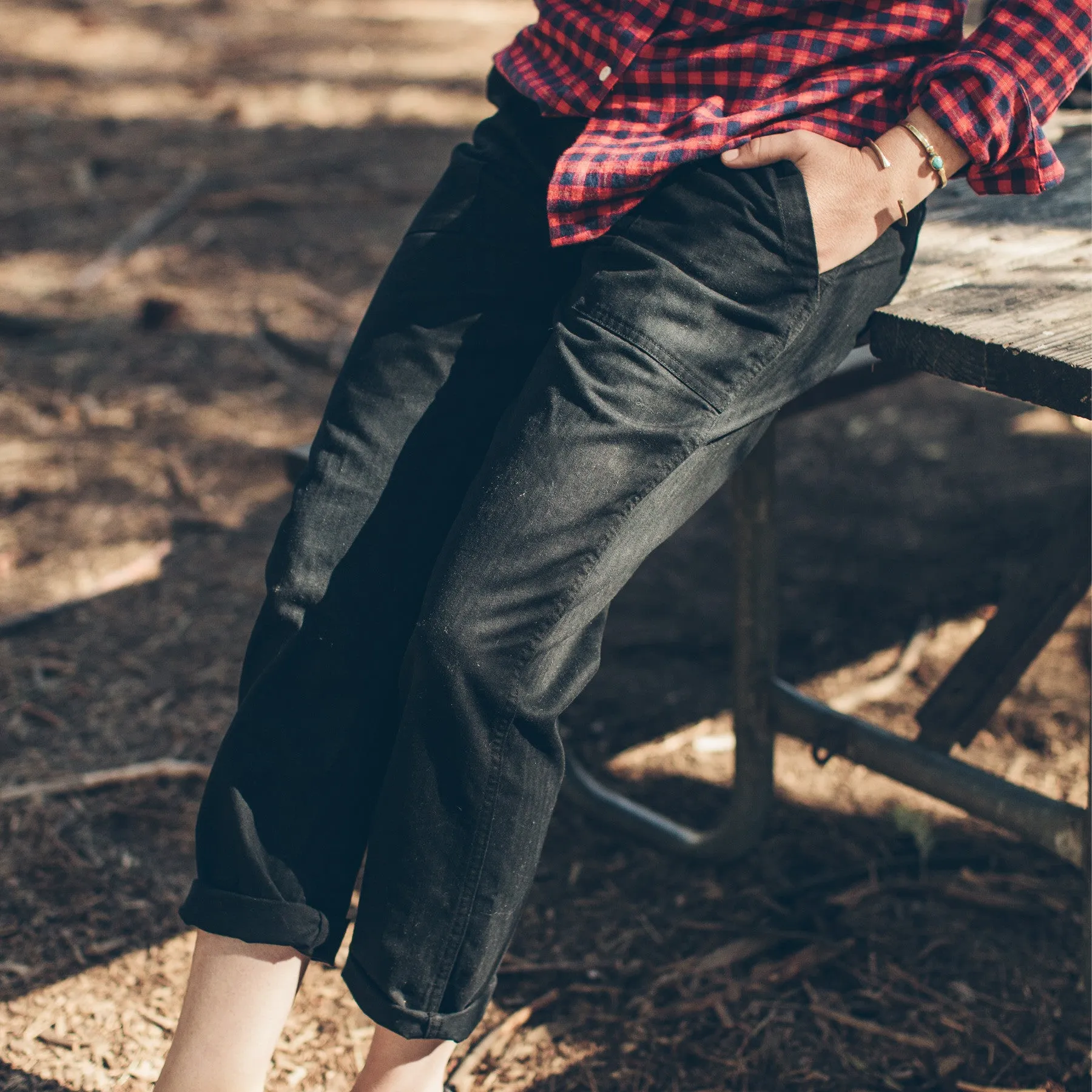 The Cavallo Pant in Black