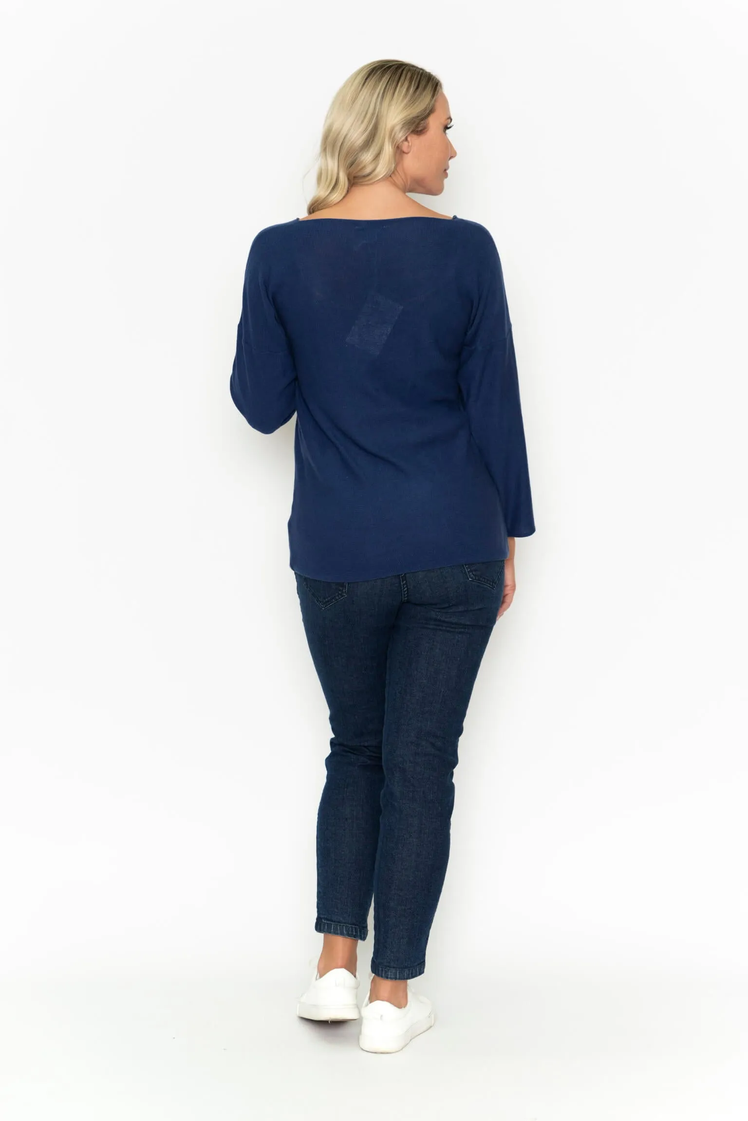 V Neck Knit Top