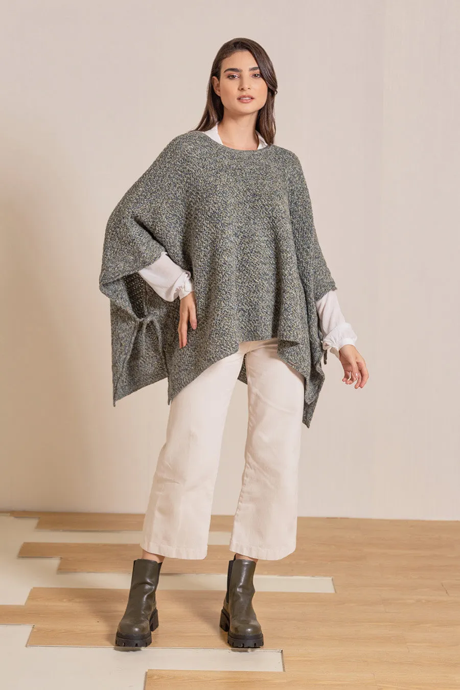 Valdivieso Poncho Baby Alpaca Color Verona