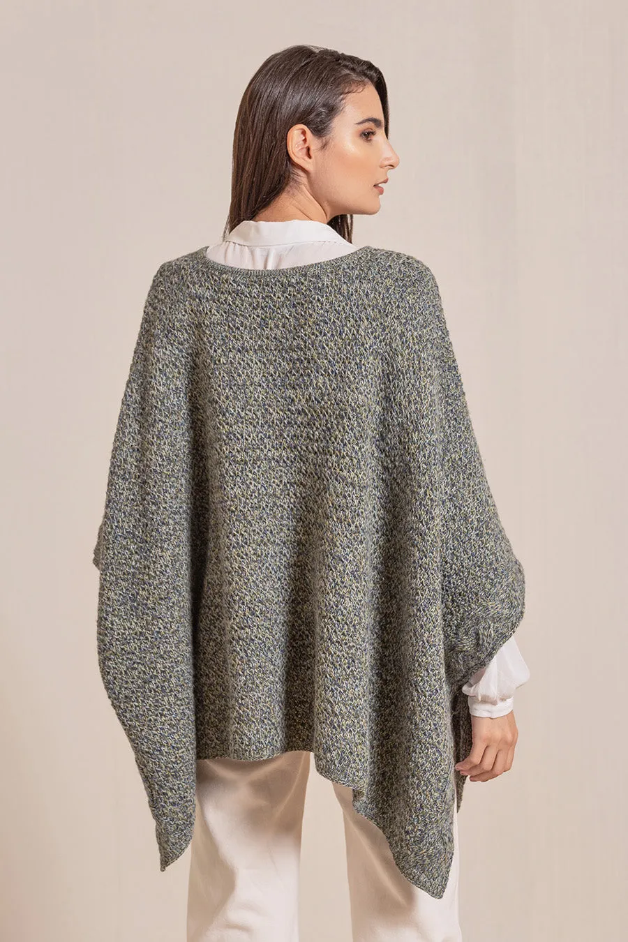 Valdivieso Poncho Baby Alpaca Color Verona