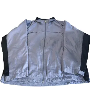 Vintage grey men Winroad padded windbreaker full zip jacket in L|L28 W22|SKU 6424