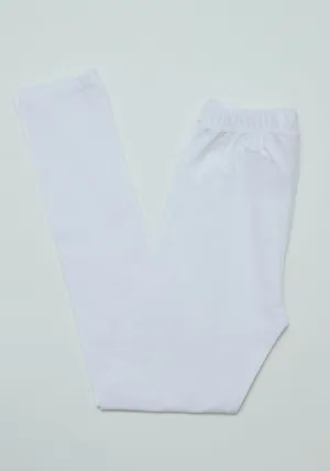 White Plain Tights