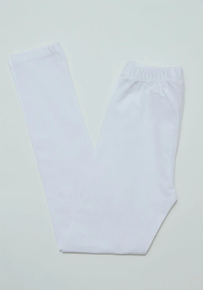 White Plain Tights