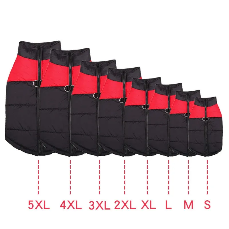 Winter Waterproof Pet Jacket for Dogs