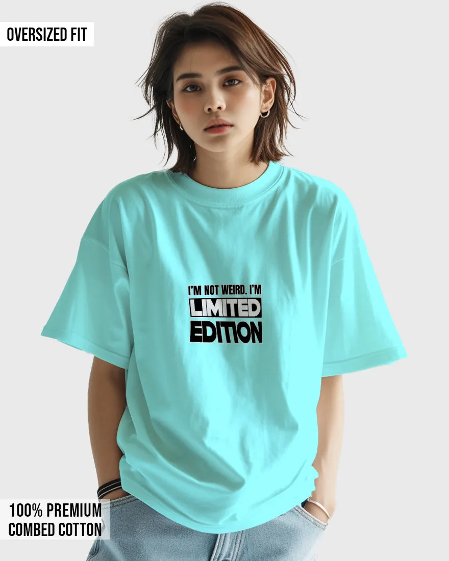 Womens Oversized TShirt Funky Keep Your Vibe High