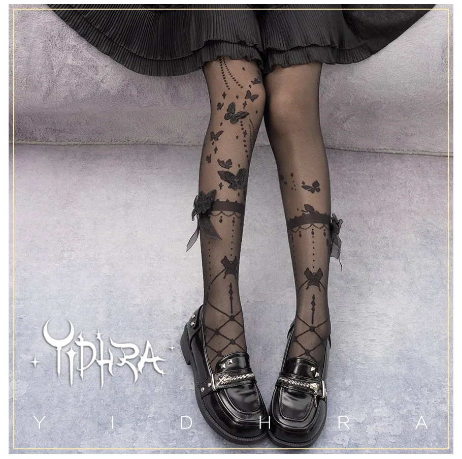Yidhra~Night Butterfly~Kawaii Lolita Tights