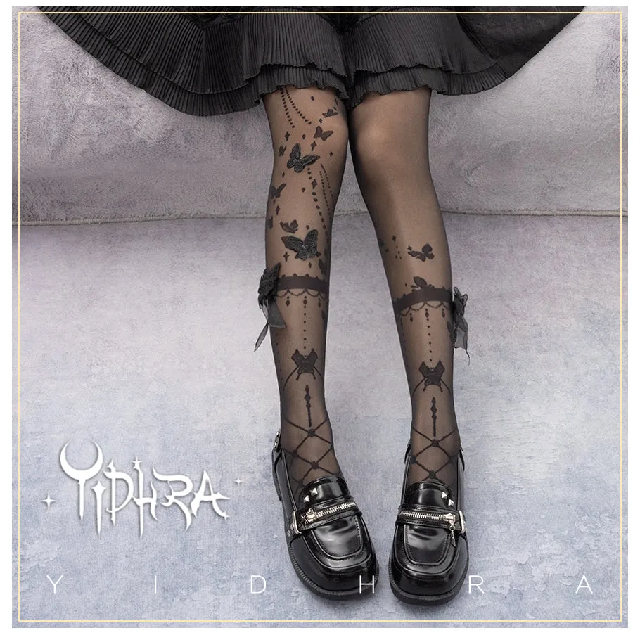 Yidhra~Night Butterfly~Kawaii Lolita Tights