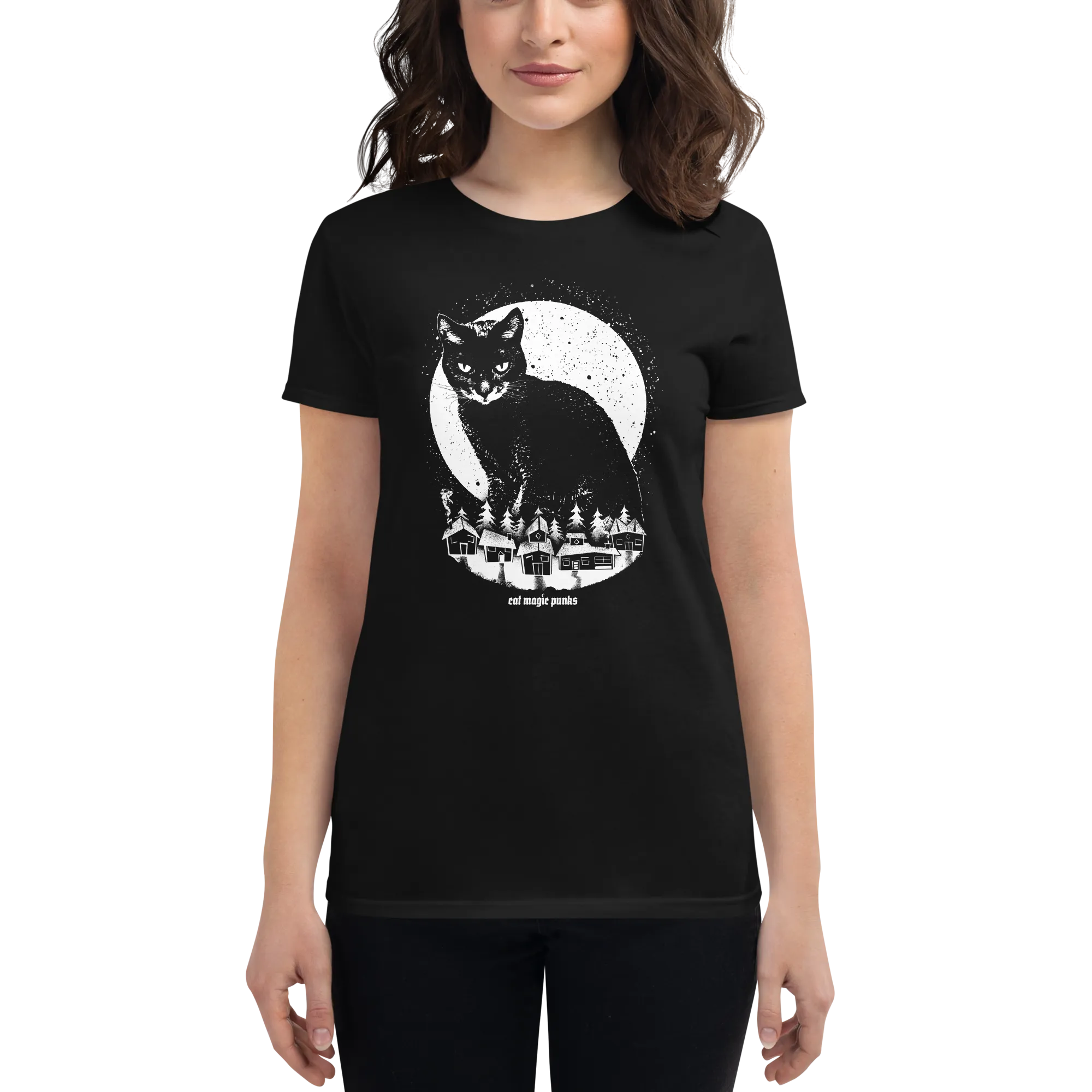 YULE CAT 2022 Women's Fitted Shirt - Limited Edition
