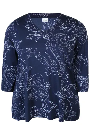 Zhenzi Sylva shirt navy